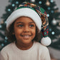 Bayard Rustin Peace In Action Christmas Santa Hat Civil Rights Leader Holiday Floral Dove Peace Ugly Pattern