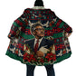 Bayard Rustin Peace In Action Christmas Cloak Civil Rights Leader Holiday Floral Dove Peace Ugly Pattern