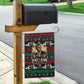 Bayard Rustin Peace In Action Christmas Garden Flag Civil Rights Leader Holiday Floral Dove Peace Ugly Pattern