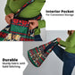 Bayard Rustin Peace In Action Christmas Grocery Bag Civil Rights Leader Holiday Floral Dove Peace Ugly Pattern