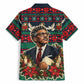 Bayard Rustin Peace In Action Christmas Hawaiian Shirt Civil Rights Leader Holiday Floral Dove Peace Ugly Pattern