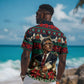 Bayard Rustin Peace In Action Christmas Hawaiian Shirt Civil Rights Leader Holiday Floral Dove Peace Ugly Pattern