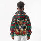 Bayard Rustin Peace In Action Christmas Kid Hoodie Civil Rights Leader Holiday Floral Dove Peace Ugly Pattern