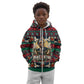 Bayard Rustin Peace In Action Christmas Kid Hoodie Civil Rights Leader Holiday Floral Dove Peace Ugly Pattern