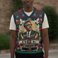 Bayard Rustin Peace In Action Christmas Knitted V-Neck Vest Civil Rights Leader Holiday Floral Dove Peace Ugly Pattern