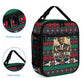 Bayard Rustin Peace In Action Christmas Lunch Bag Civil Rights Leader Holiday Floral Dove Peace Ugly Pattern