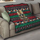 Bayard Rustin Peace In Action Christmas Quilt Civil Rights Leader Holiday Floral Dove Peace Ugly Pattern