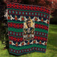 Bayard Rustin Peace In Action Christmas Quilt Civil Rights Leader Holiday Floral Dove Peace Ugly Pattern