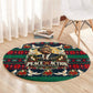 Bayard Rustin Peace In Action Christmas Round Carpet Civil Rights Leader Holiday Floral Dove Peace Ugly Pattern