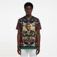 Bayard Rustin Peace In Action Christmas Scrub Top Civil Rights Leader Holiday Floral Dove Peace Ugly Pattern