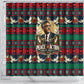 Bayard Rustin Peace In Action Christmas Shower Curtain Civil Rights Leader Holiday Floral Dove Peace Ugly Pattern