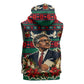 Bayard Rustin Peace In Action Christmas Sleeveless Hoodie Civil Rights Leader Holiday Floral Dove Peace Ugly Pattern