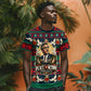 Bayard Rustin Peace In Action Christmas T shirt Civil Rights Leader Holiday Floral Dove Peace Ugly Pattern