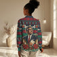 Bayard Rustin Peace In Action Christmas Women Casual Shirt Civil Rights Leader Holiday Floral Dove Peace Ugly Pattern