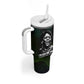 Fannie Lou Hamer Tumbler With Handle Im Sick and Tired Quote Design Bold Portrait and Civil Rights Movement Tribute - African Pride
