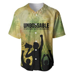 Fannie Lou Hamer Baseball Jersey Unbossable Quote Design Protest Silhouettes and Voting Rights Tribute - African Pride