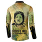 Fannie Lou Hamer Button Sweatshirt Unbossable Quote Design Protest Silhouettes and Voting Rights Tribute