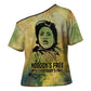 Fannie Lou Hamer Cross Shoulder Shirt Unbossable Quote Design Protest Silhouettes and Voting Rights Tribute - African Pride