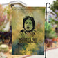 Fannie Lou Hamer Garden Flag Unbossable Quote Design Protest Silhouettes and Voting Rights Tribute - African Pride