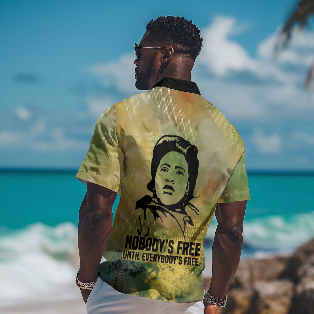 Fannie Lou Hamer Hawaiian Shirt Unbossable Quote Design Protest Silhouettes and Voting Rights Tribute - African Pride