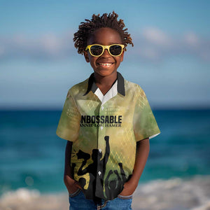 Fannie Lou Hamer Kid Hawaiian Shirt Unbossable Quote Design Protest Silhouettes and Voting Rights Tribute - African Pride