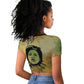 Fannie Lou Hamer Raglan Cropped T shirt Unbossable Quote Design Protest Silhouettes and Voting Rights Tribute - African Pride