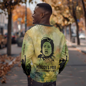 Fannie Lou Hamer Sweatshirt Unbossable Quote Design Protest Silhouettes and Voting Rights Tribute - African Pride