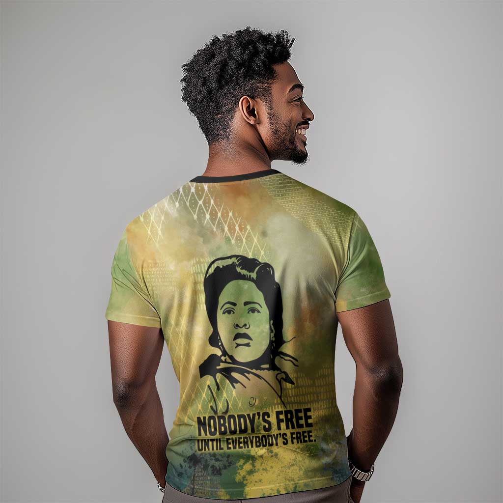 Fannie Lou Hamer T shirt Unbossable Quote Design Protest Silhouettes and Voting Rights Tribute - African Pride