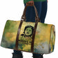 Fannie Lou Hamer Travel Bag Unbossable Quote Design Protest Silhouettes and Voting Rights Tribute - African Pride
