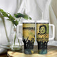 Fannie Lou Hamer Tumbler With Handle Unbossable Quote Design Protest Silhouettes and Voting Rights Tribute - African Pride