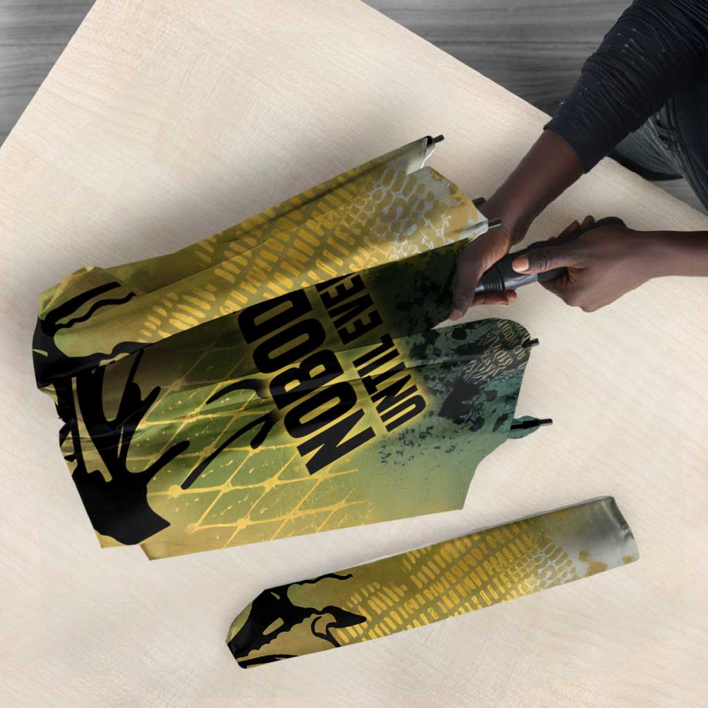 Fannie Lou Hamer Umbrella Unbossable Quote Design Protest Silhouettes and Voting Rights Tribute - African Pride