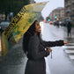 Fannie Lou Hamer Umbrella Unbossable Quote Design Protest Silhouettes and Voting Rights Tribute - African Pride