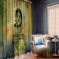 Fannie Lou Hamer Window Curtain Unbossable Quote Design Protest Silhouettes and Voting Rights Tribute - African Pride