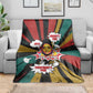 Fannie Lou Hamer Blanket with Pop Art Comic Style Design Bold Quote and Civil Rights Tribute - African Pride
