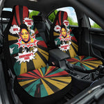 Fannie Lou Hamer Car Seat Cover with Pop Art Comic Style Design Bold Quote and Civil Rights Tribute - African Pride