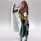 Fannie Lou Hamer Hooded Blanket with Pop Art Comic Style Design Bold Quote and Civil Rights Tribute - African Pride
