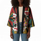 Fannie Lou Hamer Kimono with Pop Art Comic Style Design Bold Quote and Civil Rights Tribute - African Pride