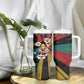 Fannie Lou Hamer Tumbler With Handle with Pop Art Comic Style Design Bold Quote and Civil Rights Tribute - African Pride
