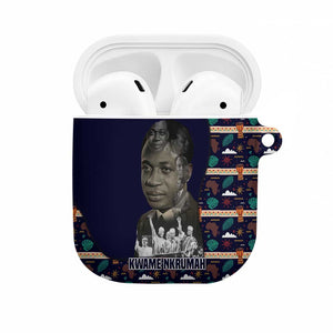 Kwame Nkrumah AirPods Case Ghana Pan-African Print Design Portrait and Anti-Colonial Legacy Tribute - African Pride