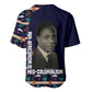 Kwame Nkrumah Baseball Jersey Ghana Pan-African Print Design Portrait and Anti-Colonial Legacy Tribute - African Pride