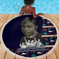 Kwame Nkrumah Beach Blanket Ghana Pan-African Print Design Portrait and Anti-Colonial Legacy Tribute - African Pride