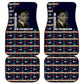Kwame Nkrumah Car Mats Ghana Pan-African Print Design Portrait and Anti-Colonial Legacy Tribute - African Pride