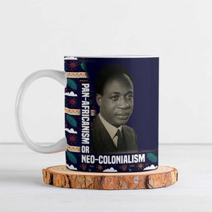 Kwame Nkrumah Ceramic Mug Ghana Pan-African Print Design Portrait and Anti-Colonial Legacy Tribute - African Pride