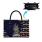 Kwame Nkrumah Leather Bag Ghana Pan-African Print Design Portrait and Anti-Colonial Legacy Tribute - African Pride
