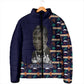 Kwame Nkrumah Padded Jacket Ghana Pan-African Print Design Portrait and Anti-Colonial Legacy Tribute - African Pride