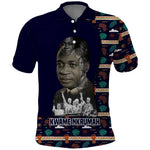 Kwame Nkrumah Polo Shirt Ghana Pan-African Print Design Portrait and Anti-Colonial Legacy Tribute - African Pride