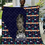 Kwame Nkrumah Quilt Ghana Pan-African Print Design Portrait and Anti-Colonial Legacy Tribute - African Pride