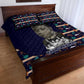 Kwame Nkrumah Quilt Bed Set Ghana Pan-African Print Design Portrait and Anti-Colonial Legacy Tribute - African Pride