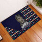 Kwame Nkrumah Rubber Doormat Ghana Pan-African Print Design Portrait and Anti-Colonial Legacy Tribute - African Pride