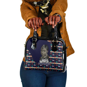 Kwame Nkrumah Shoulder Handbag Ghana Pan-African Print Design Portrait and Anti-Colonial Legacy Tribute - African Pride